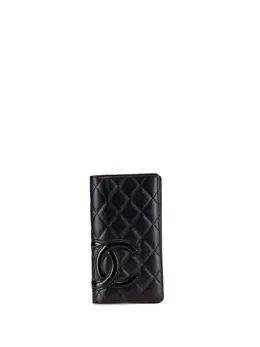 CHANEL Pre-Owned: Чёрный кошелёк 