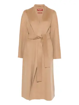 Max Mara: Бежевый плащ 