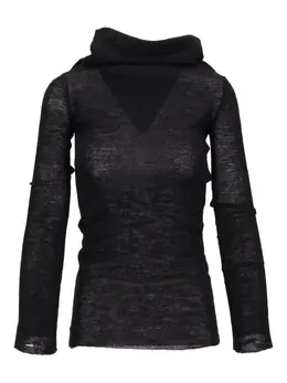 Ann Demeulemeester: Топ с длинным рукавом 