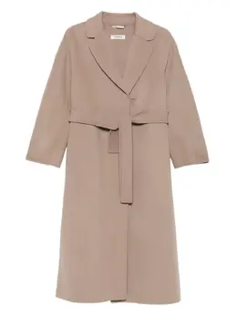 'S Max Mara: Бежевый плащ 
