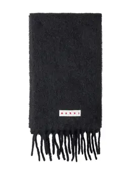 Marni: Чёрный шарф 