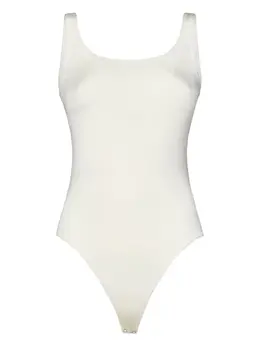 Wolford: Белый боди 
