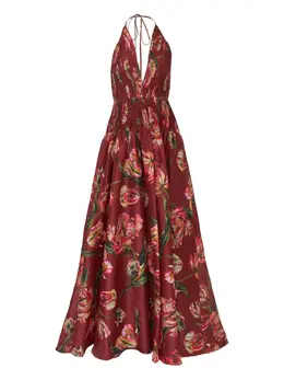 Carolina Herrera: Плиссированное платье 