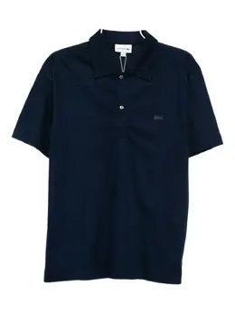 Lacoste: Синее поло 