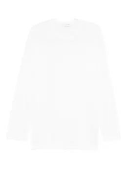 Yohji Yamamoto: Футболка с длинным рукавом 