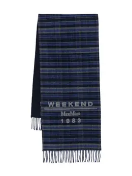 Weekend Max Mara: Синий шарф 