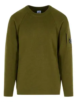 C.P. Company: Зелёный свитер 