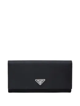 Prada Pre-Owned: Чёрный кошелёк 