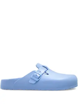 Birkenstock: Голубые сандалии  Boston