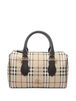 Burberry Pre-Owned: Бежевая сумка 