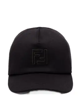FENDI: Чёрная кепка 