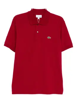 Lacoste: Красное поло 