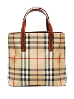 Burberry Pre-Owned: Бежевая сумка 