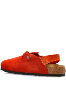 Birkenstock: Красные сандалии 