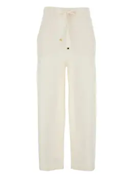 Elisabetta Franchi: Светлые брюки 