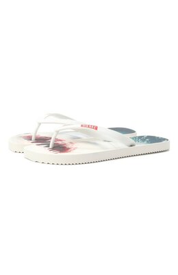 Diesel: Белые шлёпанцы 