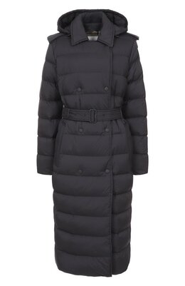 Burberry: Чёрный пуховик 