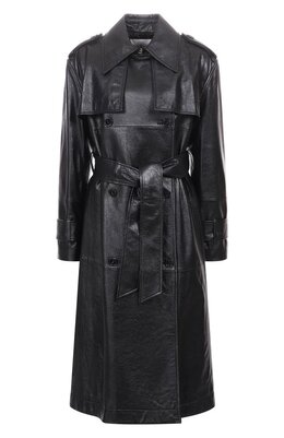 Nina Ricci: Кожаный плащ 