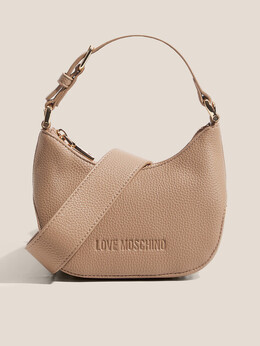 Love Moschino: Тёмная спортивная сумка 