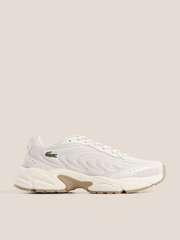 Lacoste: Серые кроссовки 