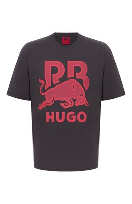 HUGO: Хлопковая футболка 