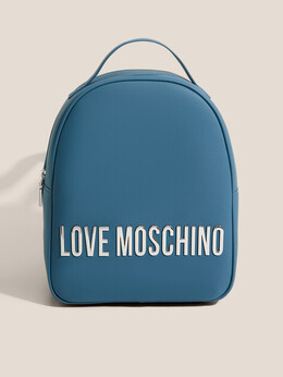 Love Moschino: Синяя спортивная сумка 