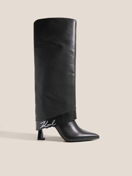 Karl Lagerfeld: Чёрные сапоги 