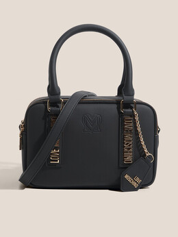 Love Moschino: Чёрная спортивная сумка 