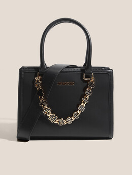 Love Moschino: Чёрная спортивная сумка 