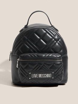 Love Moschino: Чёрная спортивная сумка 