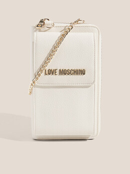 Love Moschino: Белая сумка 