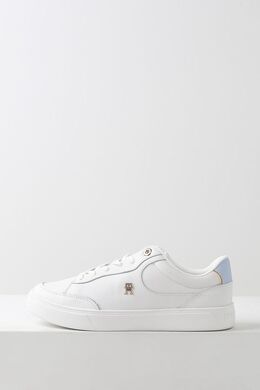 Tommy Hilfiger: Белые кеды 