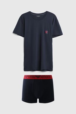 EMPORIO ARMANI: Домашняя футболка 