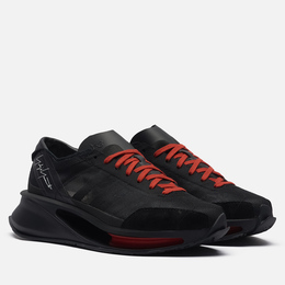 Y-3: Чёрные кроссовки 