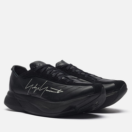 Y-3: Чёрные кроссовки 