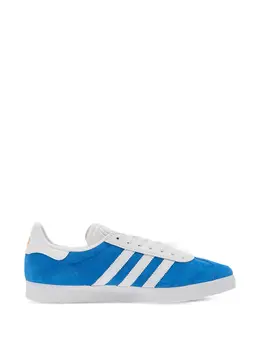 adidas: Голубые кроссовки  Gazelle