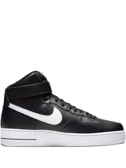 Nike: Чёрные кроссовки  Air Force 1 High
