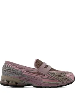 New Balance: Розовые кроссовки 