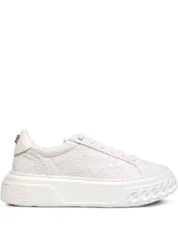 Casadei: Белые кроссовки  Off Road