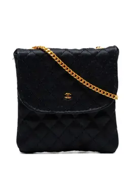 CHANEL Pre-Owned: Чёрная сумка 