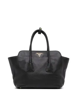 Prada Pre-Owned: Чёрная сумка-шоппер 