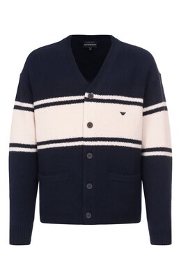 Emporio Armani: Кардиган из шерсти 