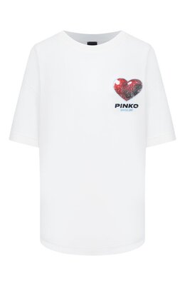 Pinko: Хлопковая футболка 