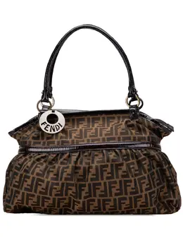 Fendi Pre-Owned: Коричневая сумка 
