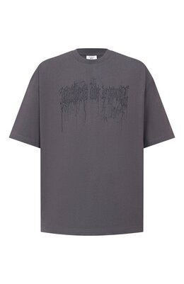 VETEMENTS: Хлопковая футболка 