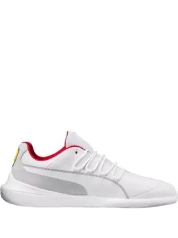 PUMA: Белые кроссовки  Ferrari