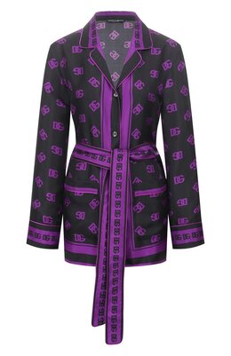 Dolce & Gabbana: Шёлковая блуза 