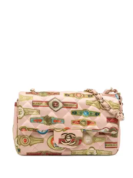 CHANEL Pre-Owned: Розовая сумка через плечо 