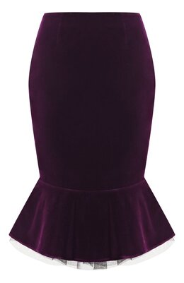 Nina Ricci: Бархатная юбка 