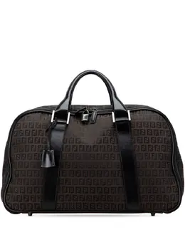 Fendi Pre-Owned: Коричневая дорожная сумка 